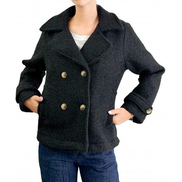 Cappotto in lana cotta doppio petto 